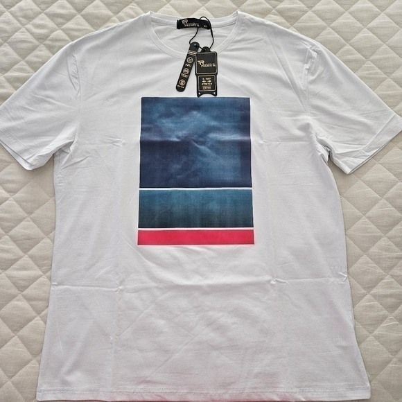 (BRAND NEW)TAILORED RECREATION PREMIUM SLIM FIT T-SHIRT - Picture 2 of 6